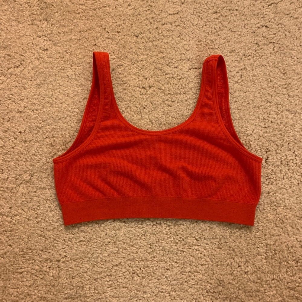 Urban outfitters red bralette